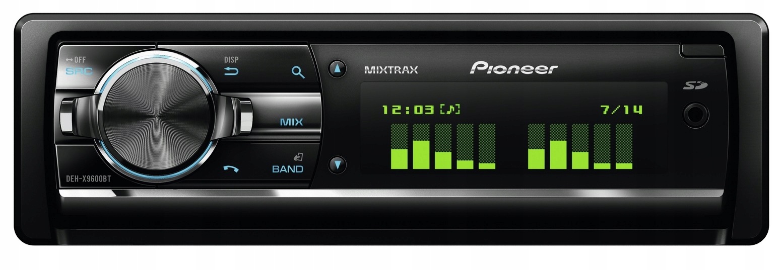 Pioneer DEH-X9600BT autorádio Bluetooth CD MP3 USB VarioColor 4x50W