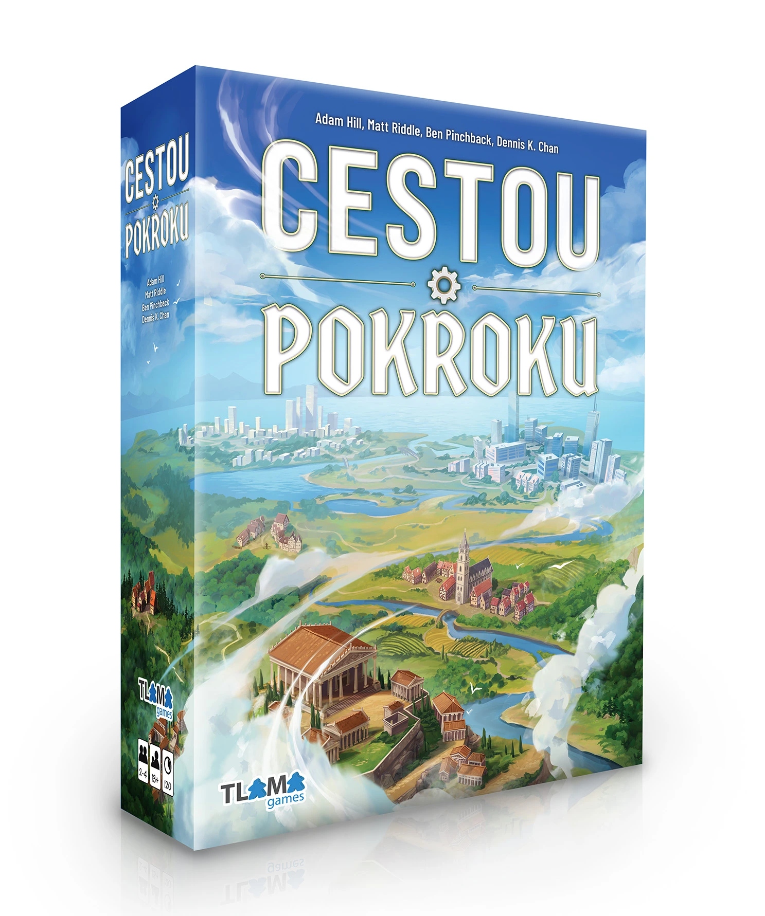 Cestou pokroku desková hra