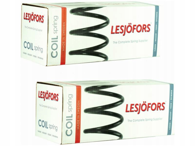 2× lesjofors 4004298 пружина
