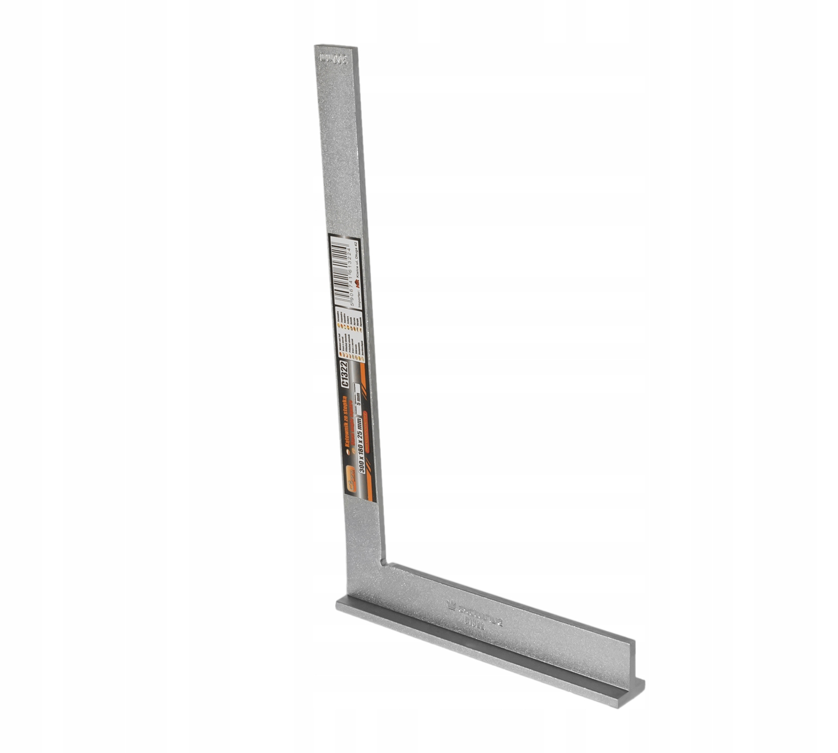 

Kątownik Stalowy Stolarski Budowlany 300X180X25MM