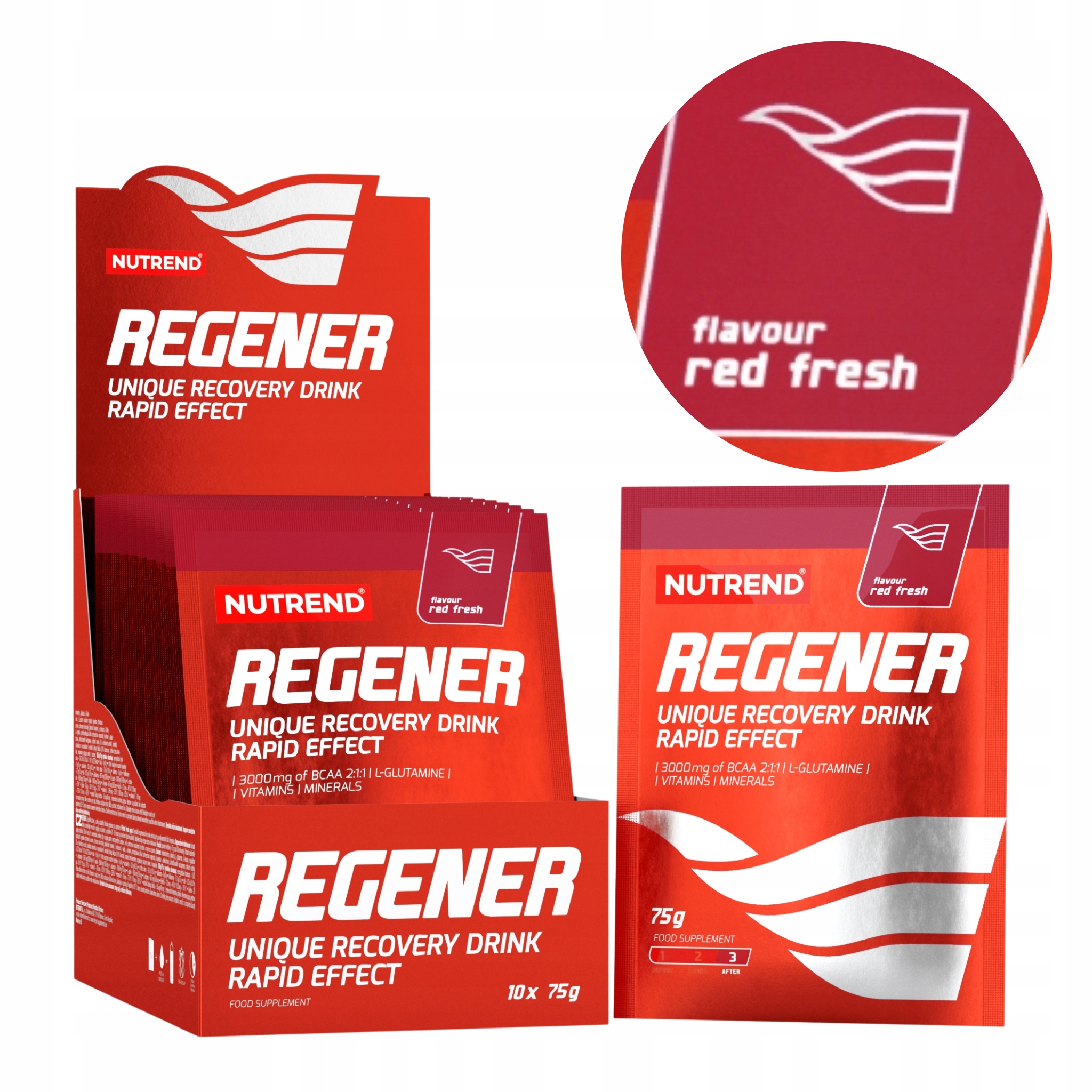 

Regener 10x75g Regeneracja Po Treningu Nutrend