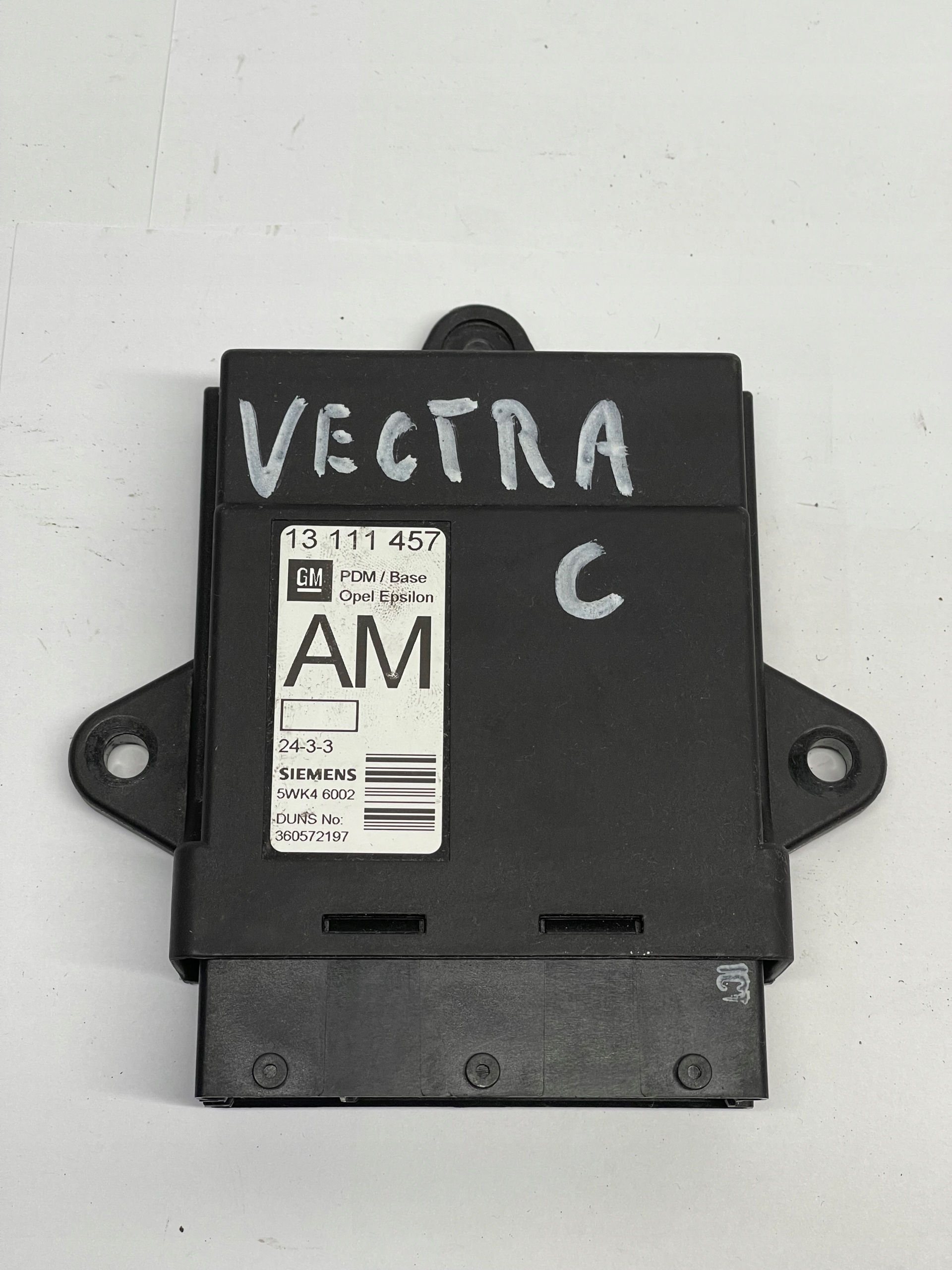 Module Portière 13111457 Opel Signum et 2.2 D