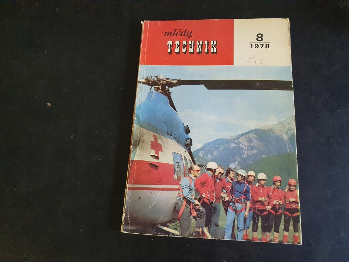 KSIĄŻKA CZASOPISMO NUMER MŁODY TECHNIK 8 / 1978