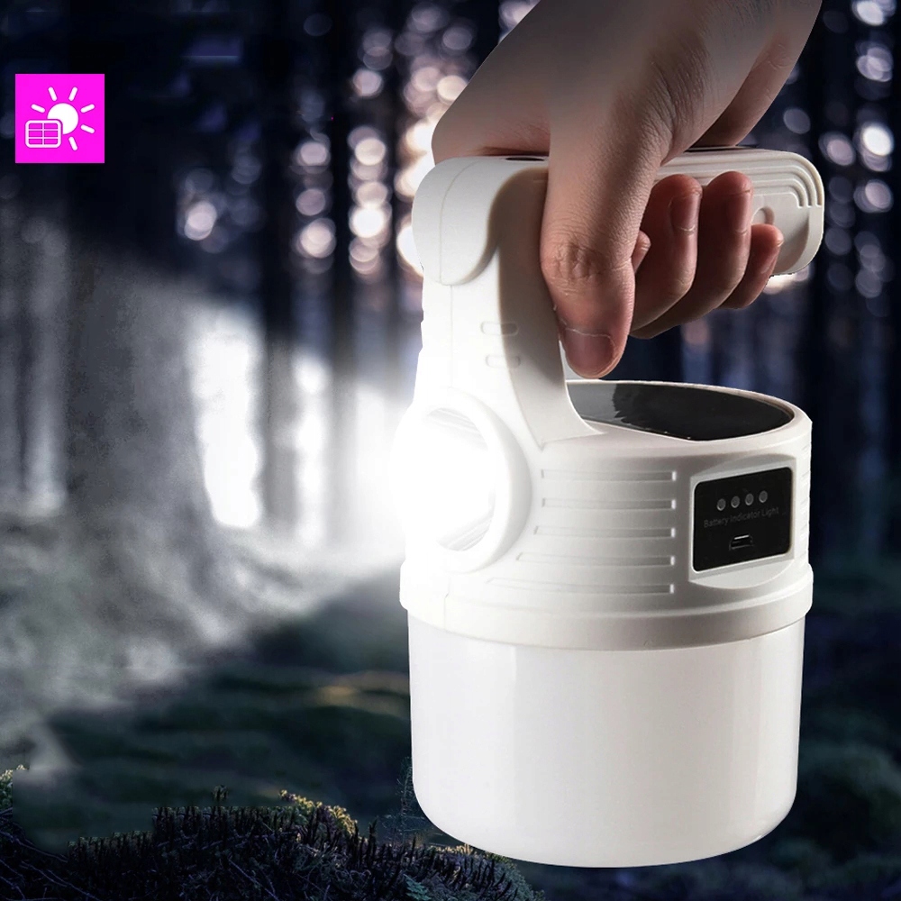 LAMPA KEMPINGOWA LED LATARNIA PRZENOŚNE OŚWIETLENIE KEMPINGOWE DO NAMIOTÓW Materiał ABS