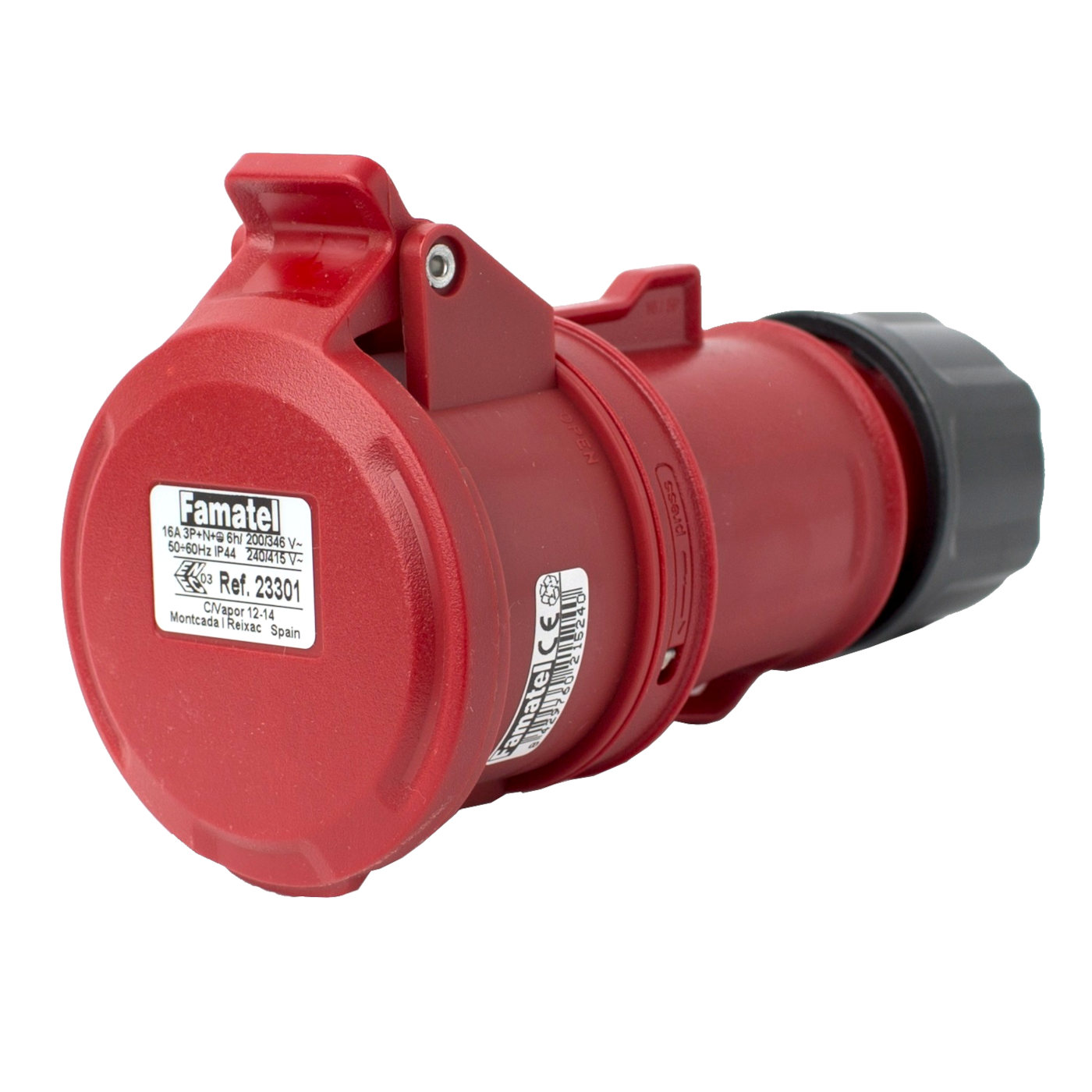 

Famatel gniazdo przenośne 16A 5P IP44 400V 23301