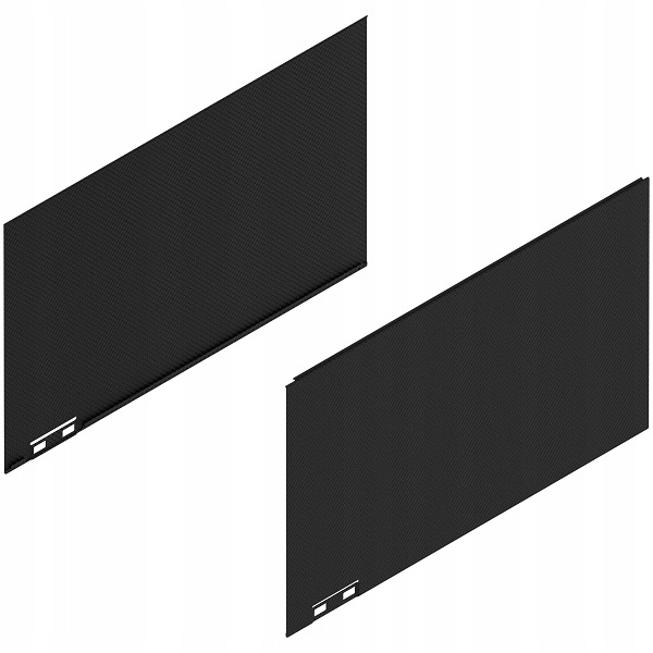 BLUM770F500ASGCZLEGRABOX výška F(241 mm)délka 500 mm, pravý+levý černý