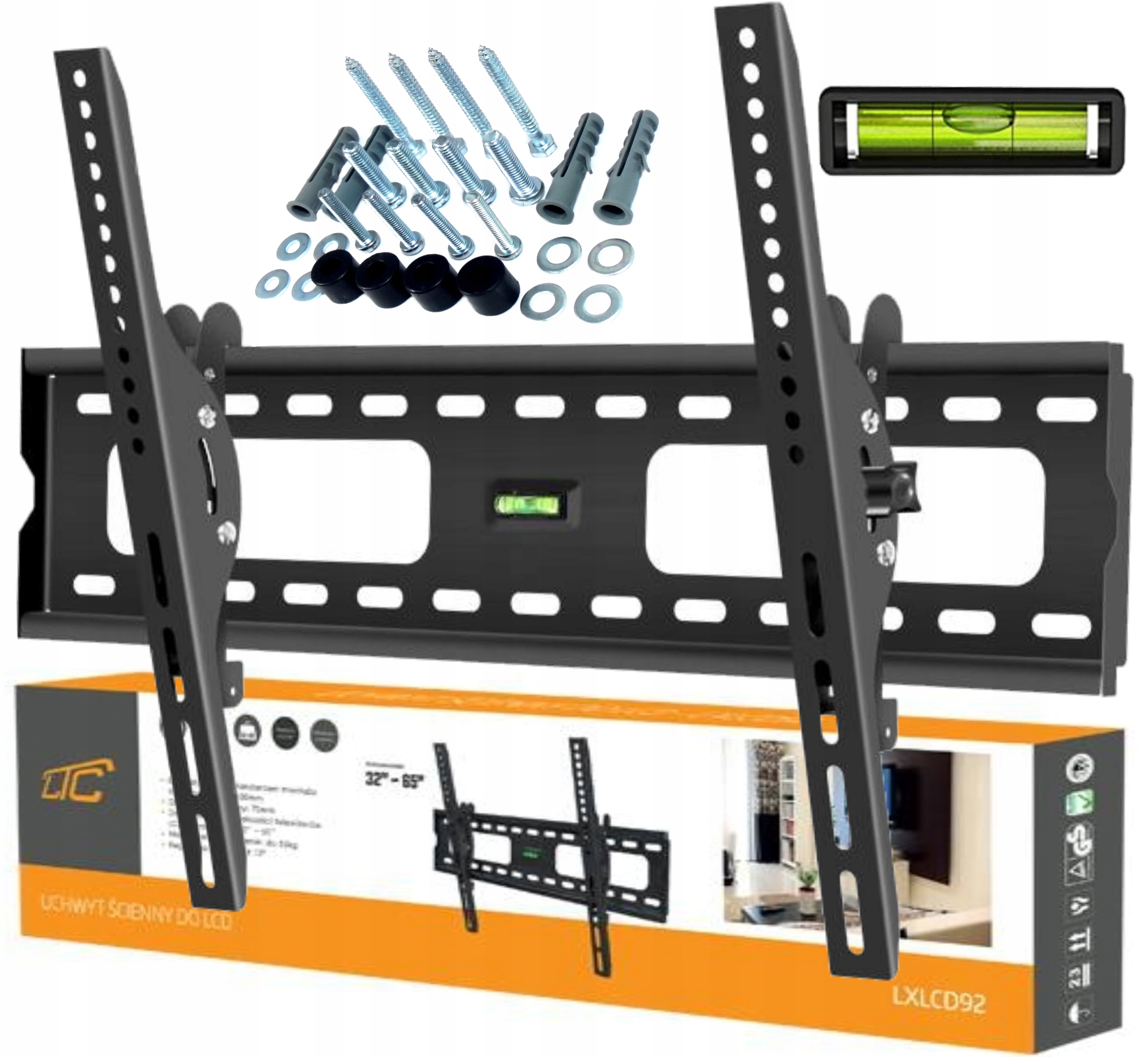 

Uchwyt Tv Wieszak Do Telewizora 32-65 Cali Mocny
