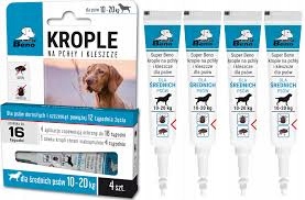 Levně Benek Kapky na blechy a klíšťata 10 ml (pro psy 10-20 kg)