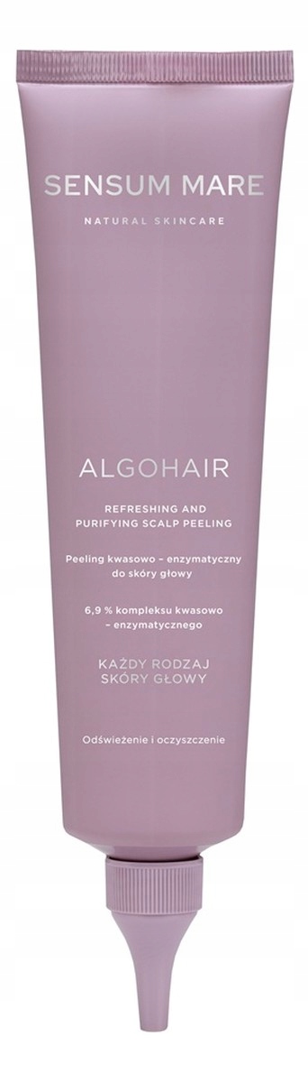 Sensum Mare Algohair peeling kwasowo-enzymatyczny do skóry głowy 150ml
