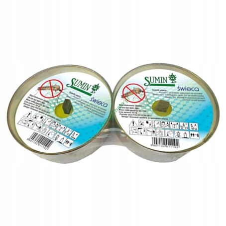 

Świeca przeciw komarom Sumin 160 g 2 szt.