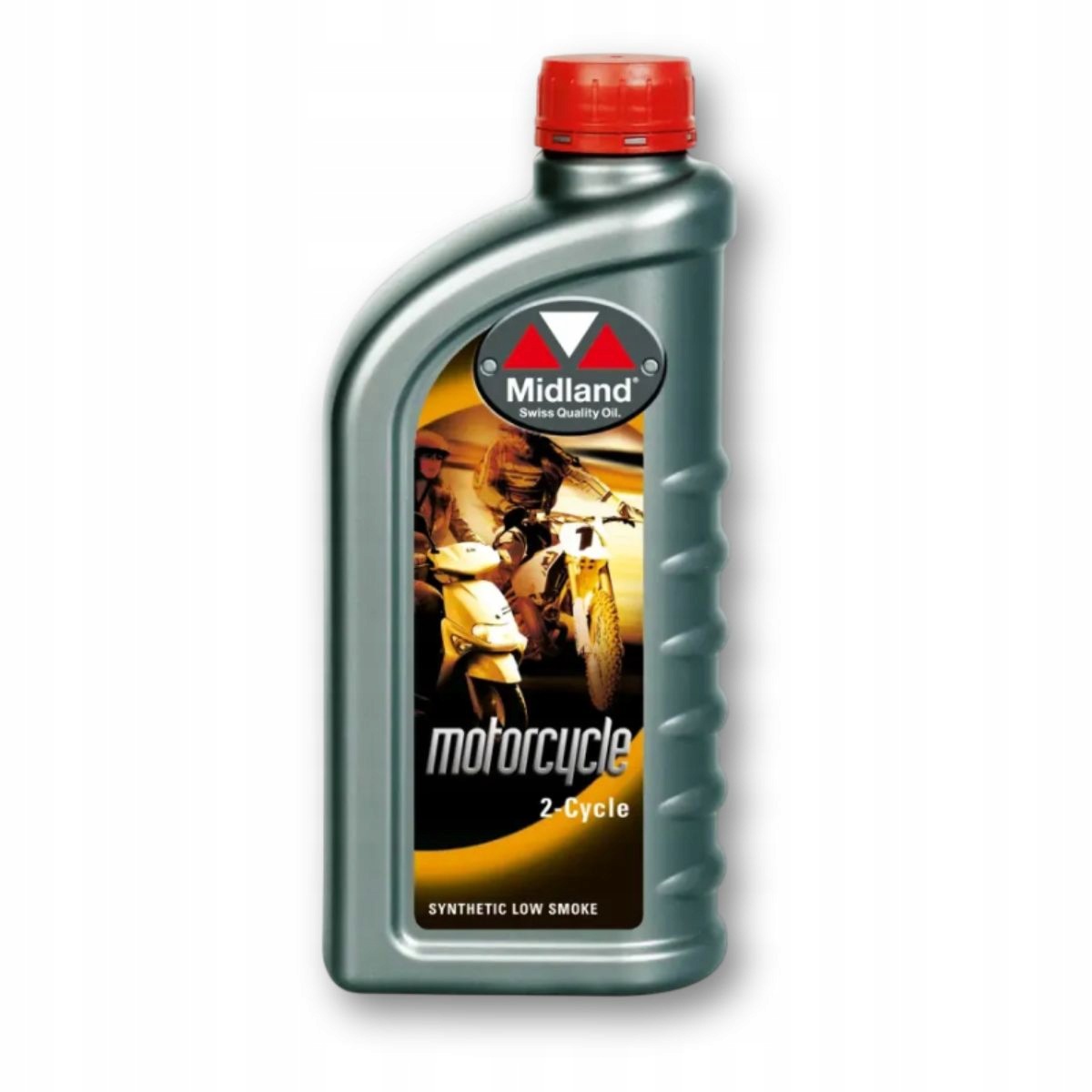 Szwajcarski olej 2T Midland Motorcycle 2-CYCLE 1L Półsyntetyczny Premium