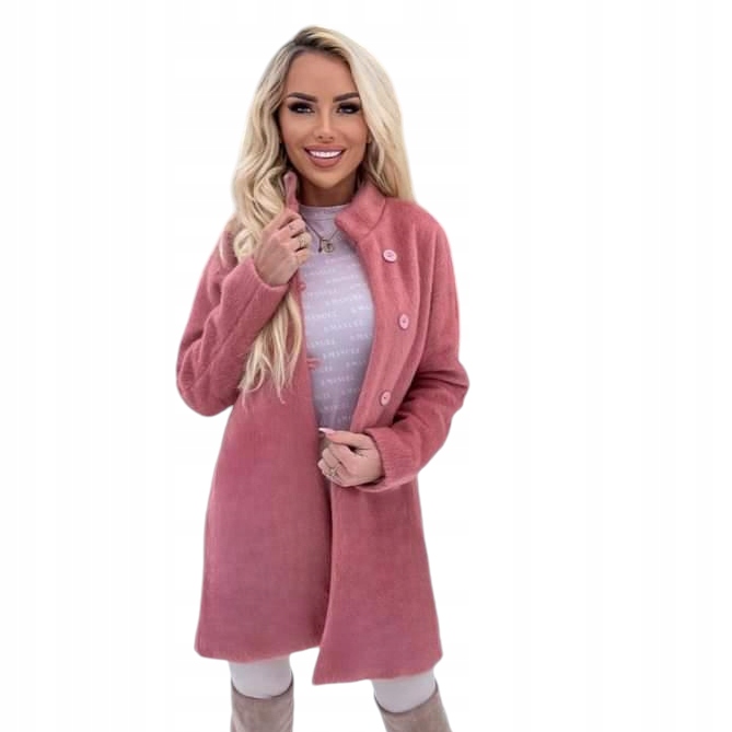 Dámský oversize kabát alpaka