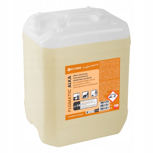 Levně Tekutý přípravek na strojní mytí podlah Flomatic Alka 10L – zásaditý průmyslový