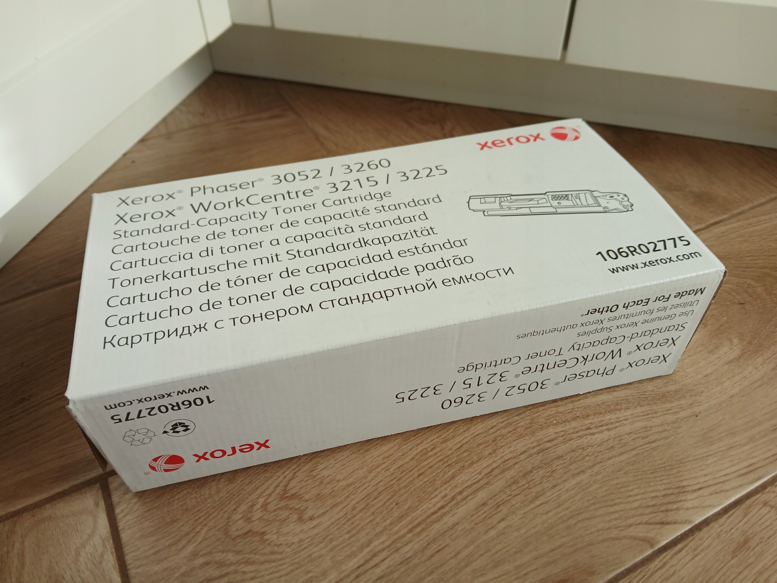 Toner Xerox 106R02775 Black Originál Phaser 3052 3260