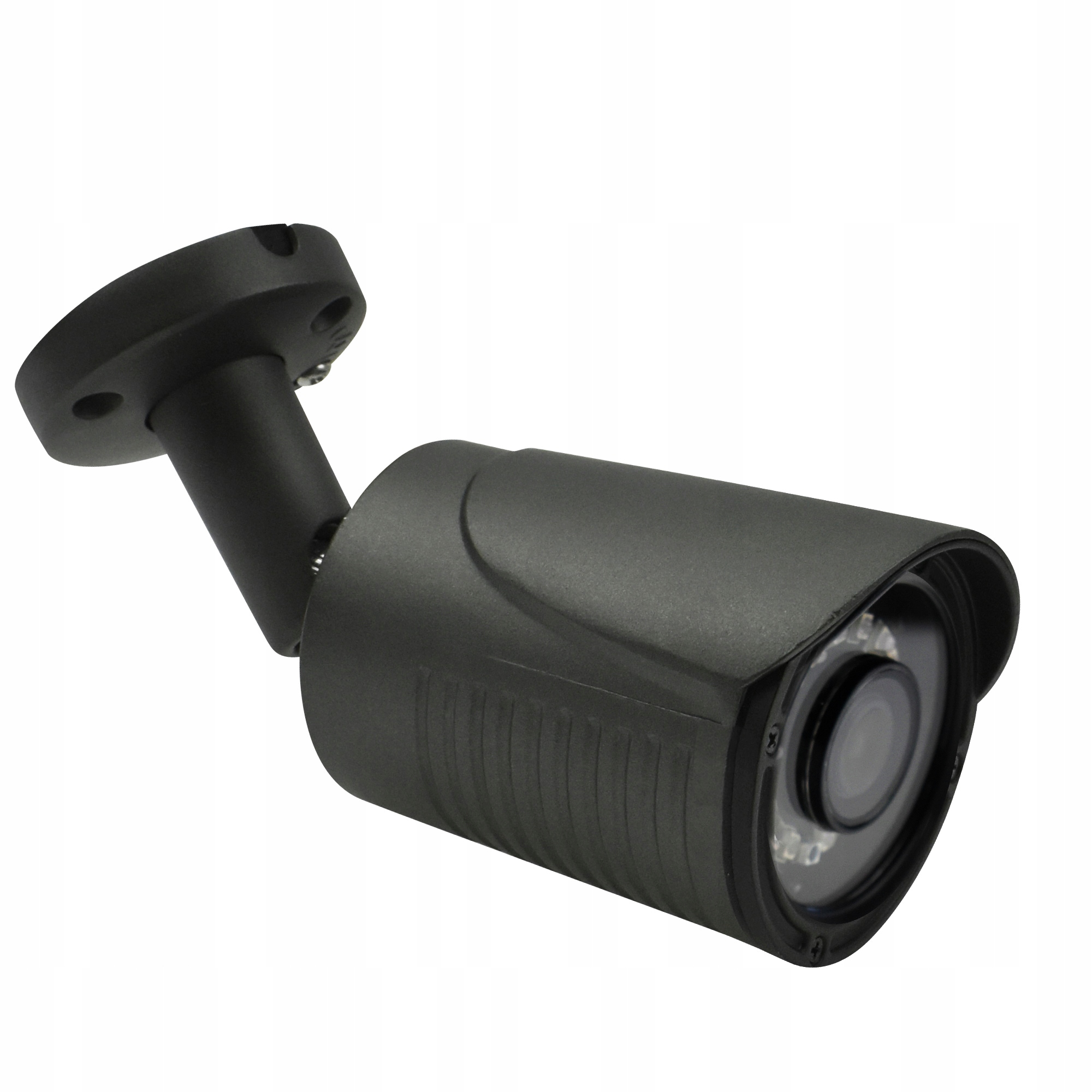 KAMERA ZEWNĘTRZNA ANALOGOWA 5MPX 4w1 AHD CVI TVI CVBS METALOWA SZARA Z IR Obudowa tubowa (bullet)