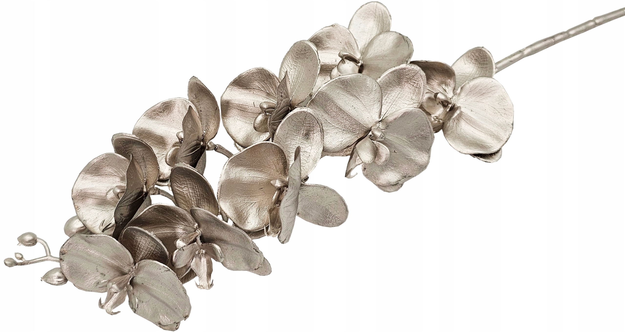 STORCZYK ORCHIDEA BEŻOWY GAŁĄZKA KWIATÓW 87cm