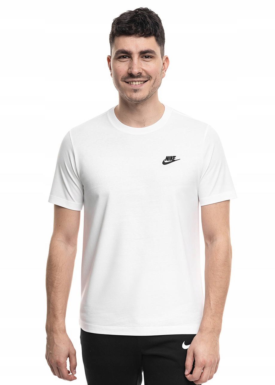 Koszulka Męska Nike T-shirt Krótki Rękaw Sportowa Treningowa Club Tee L