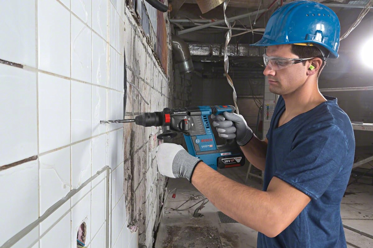 Bosch Professional System profesjonalny 18 V firmy Typ uchwytu SDS Plus