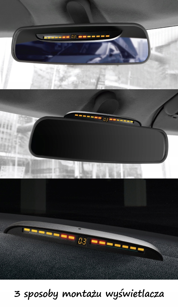 Czujnik cofania Steelmate Ebat D2 Flush Mount Marka inna