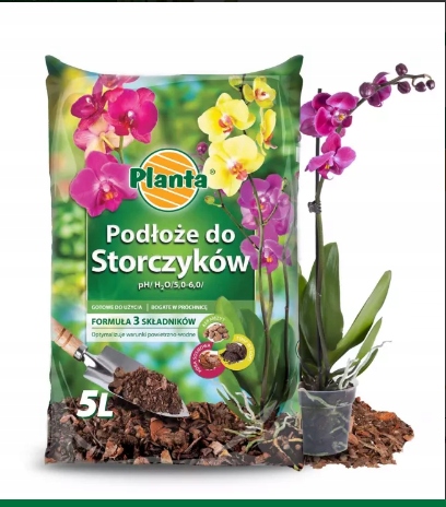 Ziemia podłoże do storczyków 5L