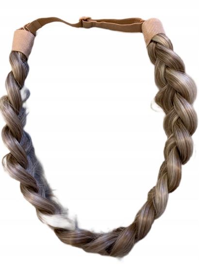 Řemínek Příčesek Na Vlasy S Copánkem Stylový Doplněk Ke Každému Účesu 40 cm