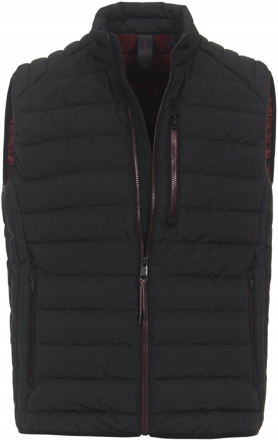 CASA MODA DUŻA KAMIZELKA PIKOWANA DUŻE ROZMIARY CZARNA 4XL