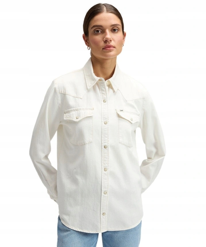 Džínová košile Lee Regular Western Shirt Winter Light 112376970 L