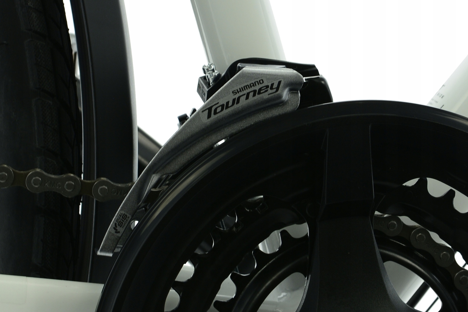 Rower Trekkingowy Kands 28 Verso V1 r19' biały SHIMANO HYDRAULIKA r25D