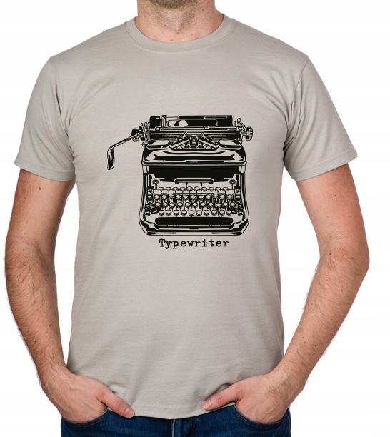 

koszulka Typewriter prezent