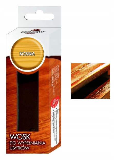 Colorit Wosk Do Wypełniania Ubytków 15g SOSNA