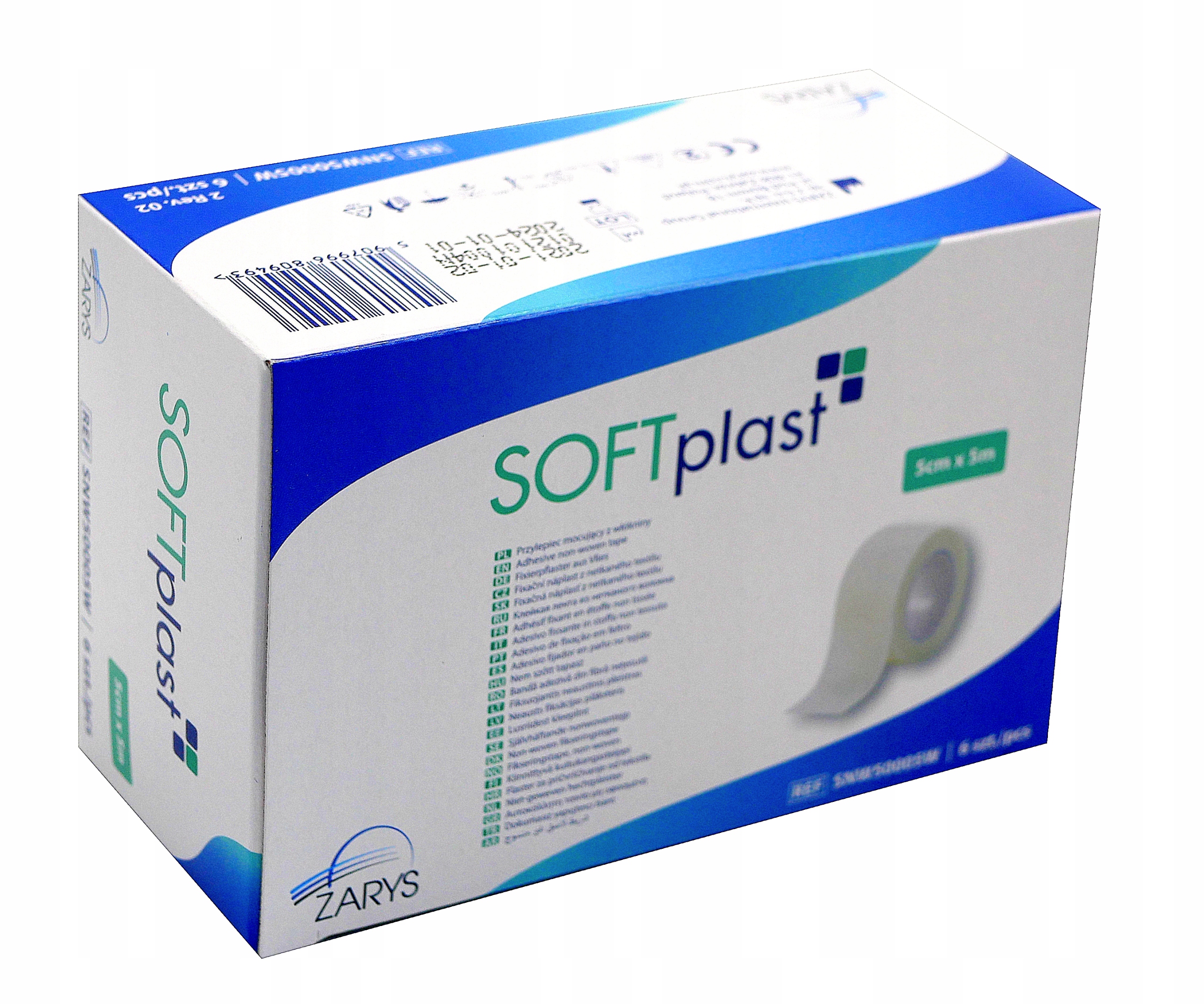 

Plaster Włókninowy przylepiec 5m x 5cm 6 sztuk