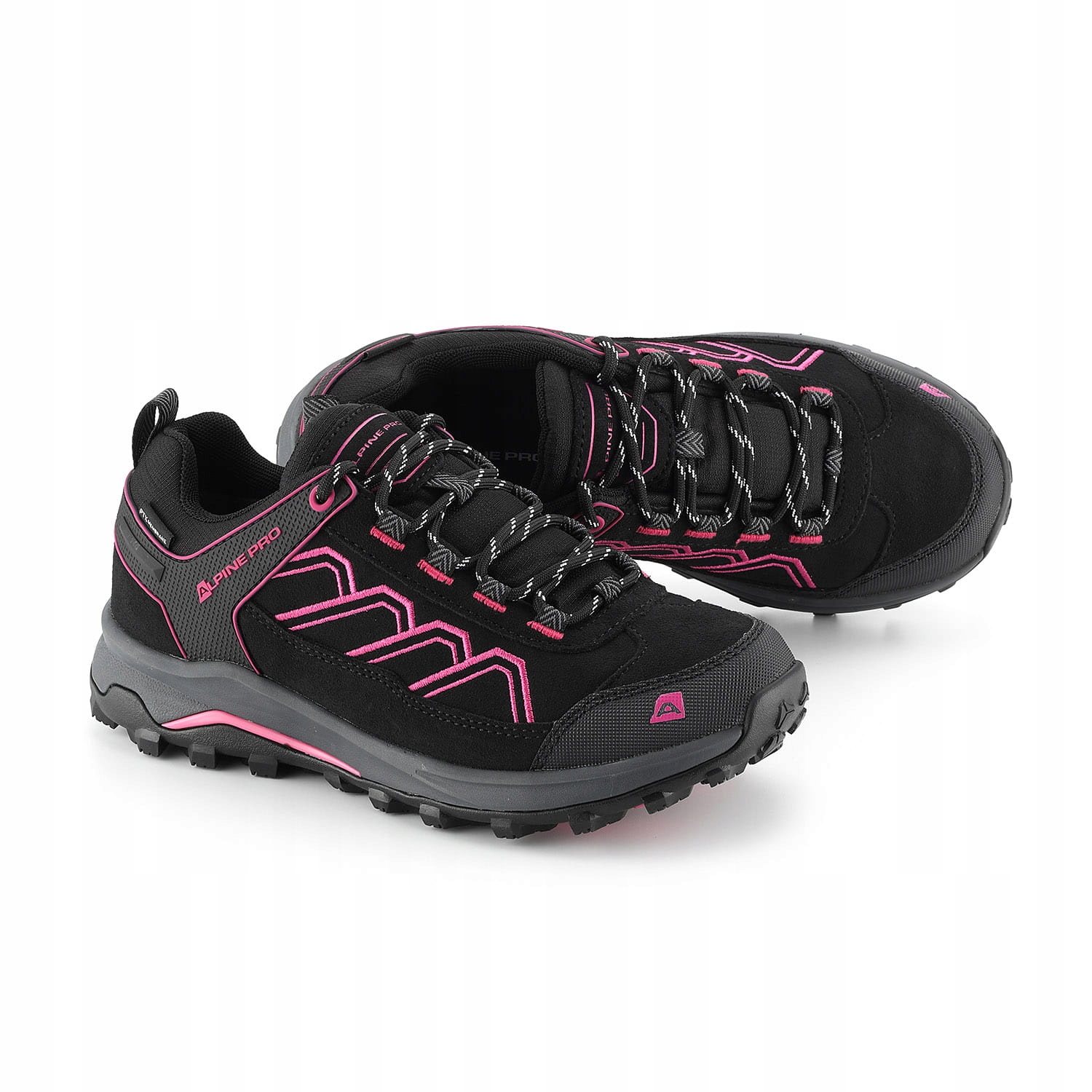 Buty niskie turystyczne Alpine Pro Gimie k.czarno-różowy r.36