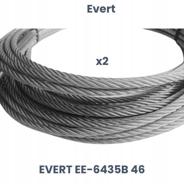 Náhradní Evert: Sada čtyřsloupového zvedacího lana Evert EE-6435B 46