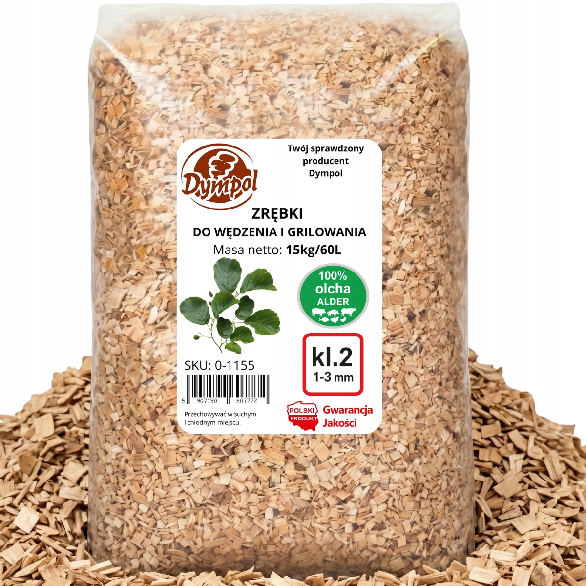 Štěpky Olše Pro Uzení V Udírně Borniak Kl 02 12 kg Ekologické