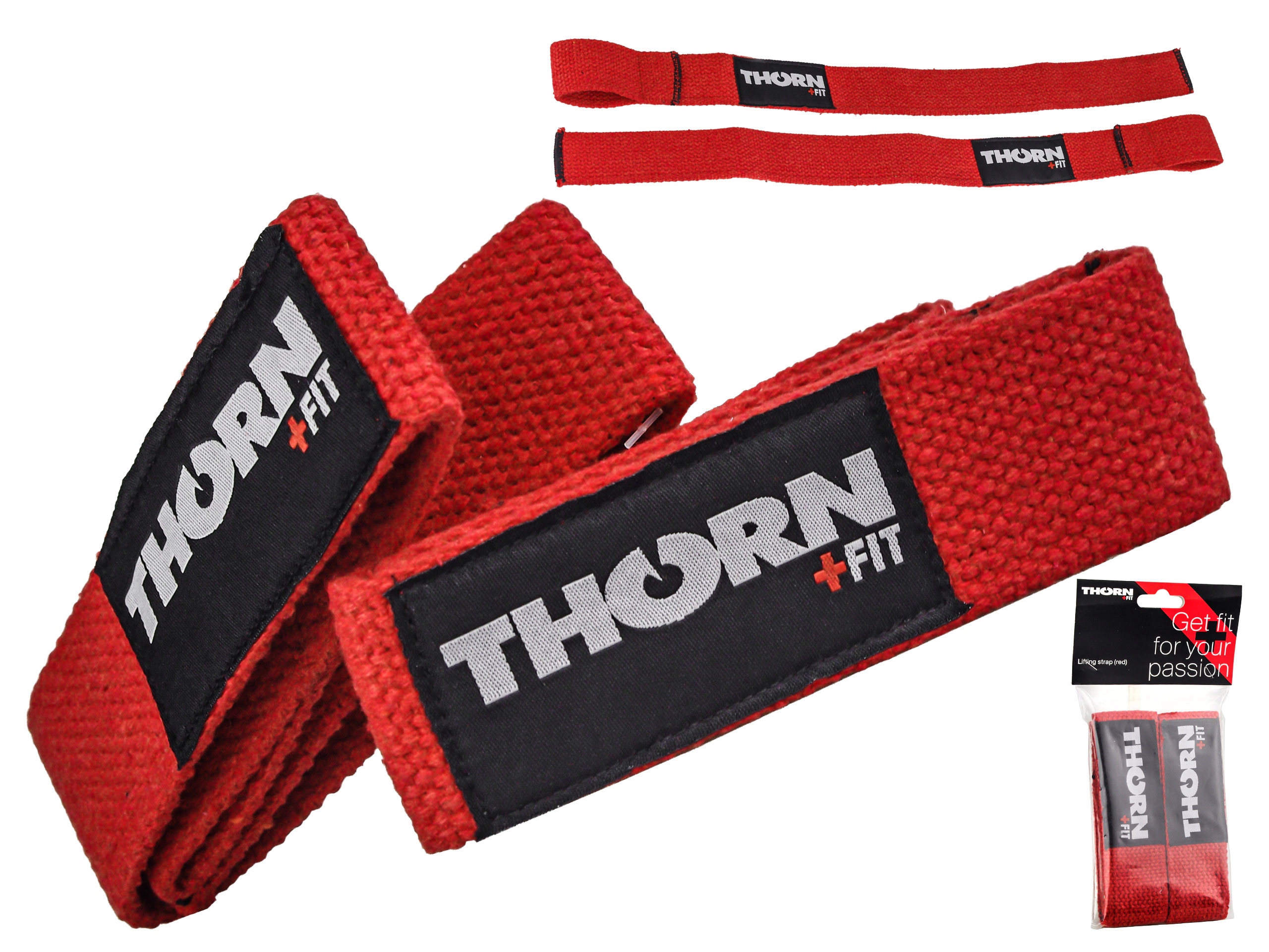 

Thorn +fit Paski Do Podnoszenia Ciężarów Czerwone