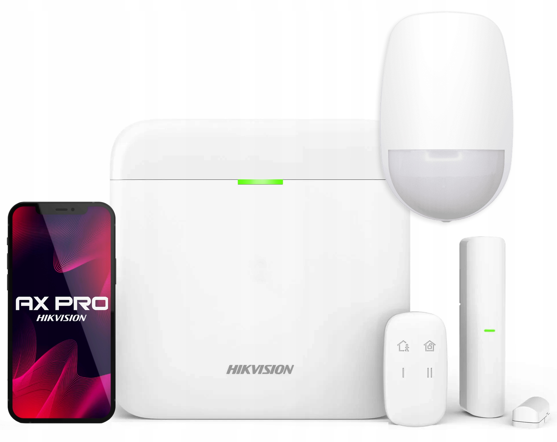 Alarm Bezdrôtový Hikvision DS-PWA64-KIT-WE Ax Pro WiFi Gsm Sms Aplikácia