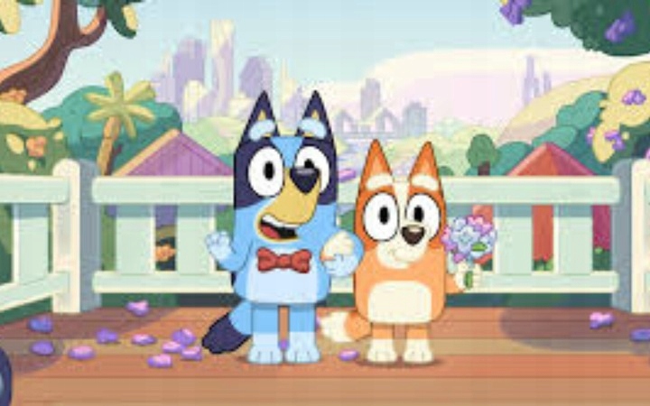 POP IT GRA ZRĘCZNOŚCIOWA ANTYSTRESOWA ELEKTRONICZNA BLUEY Marka bez marki