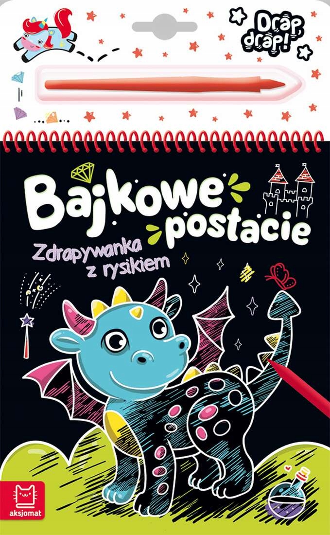 

Bajkowe Postacie Zdrapywanka Z Rysikiem