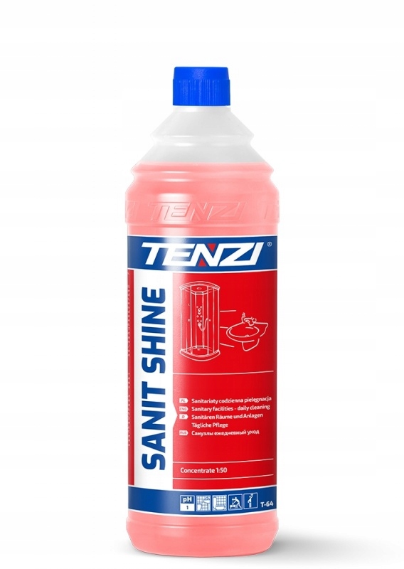 

Sanit Shine Tenzi 1L Mycie Łazienek Koncentrat
