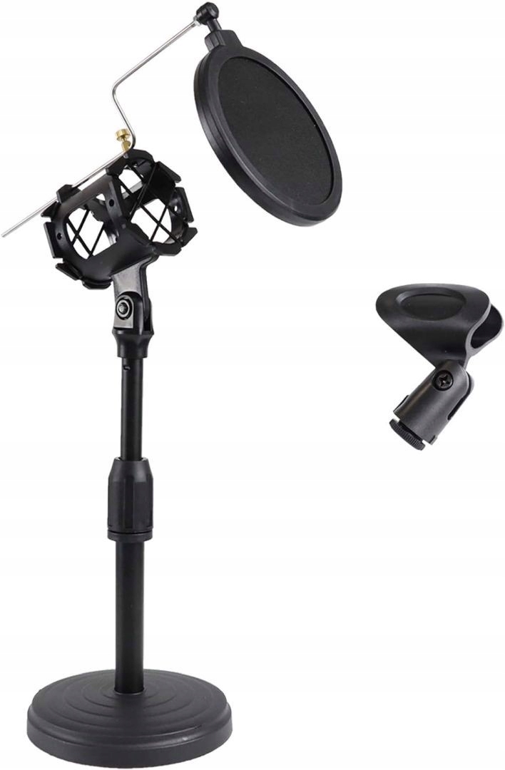 Statyw Mikrofonowy Stojak z Regulowanym Uchwytem Model x