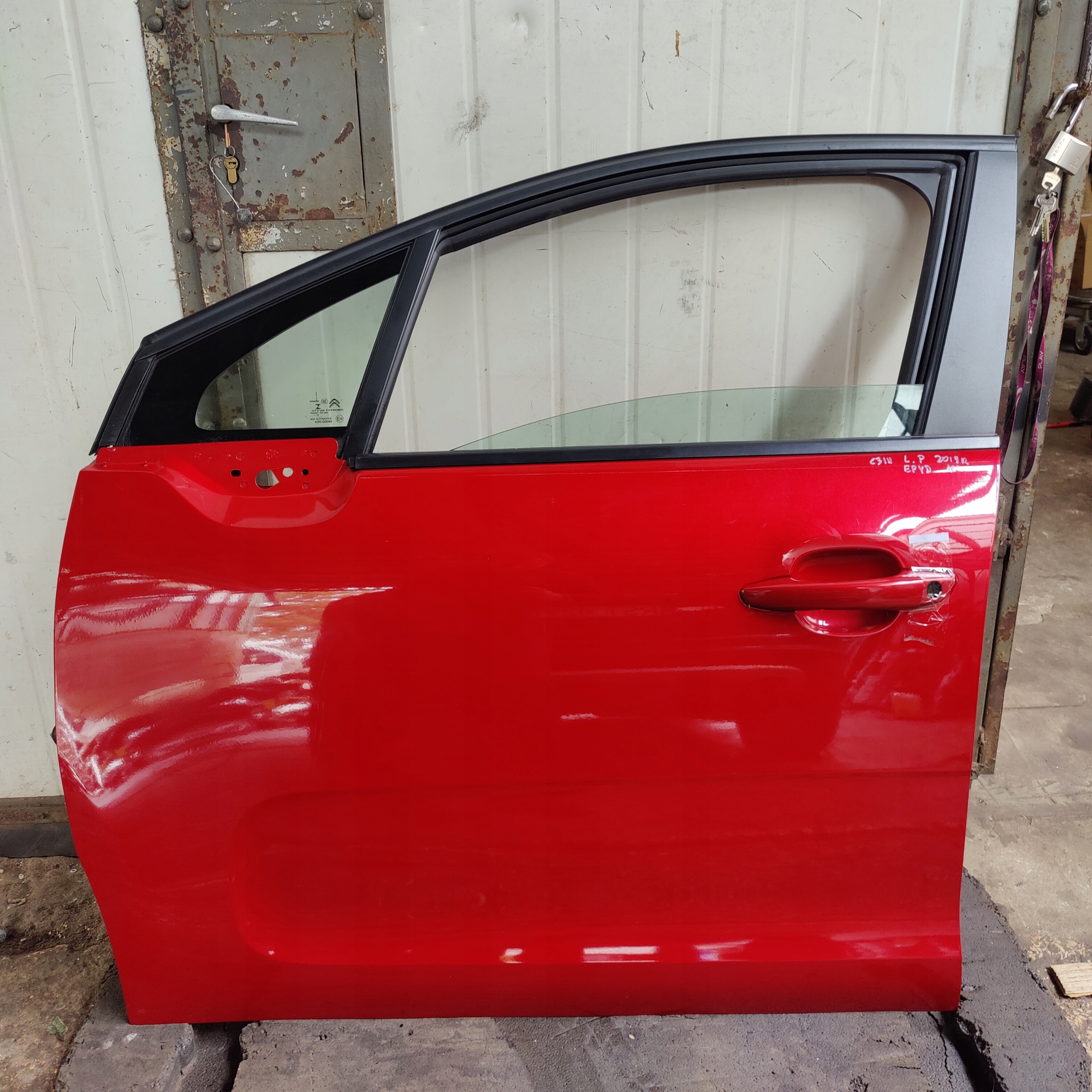 CITROEN C3 III DRZWI LEWY PRZÓD EPYD 2019R