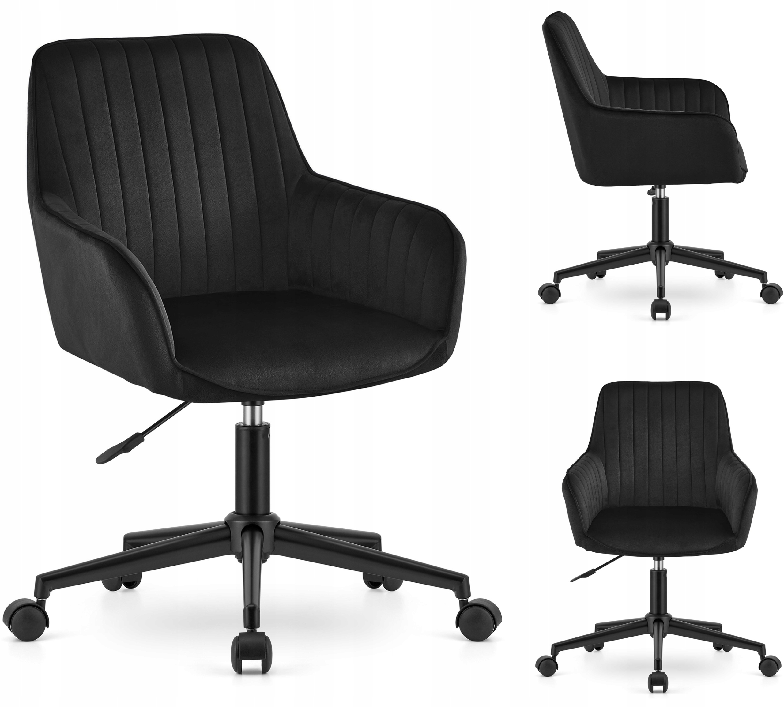 Fotel obrotowy MUFART czarny