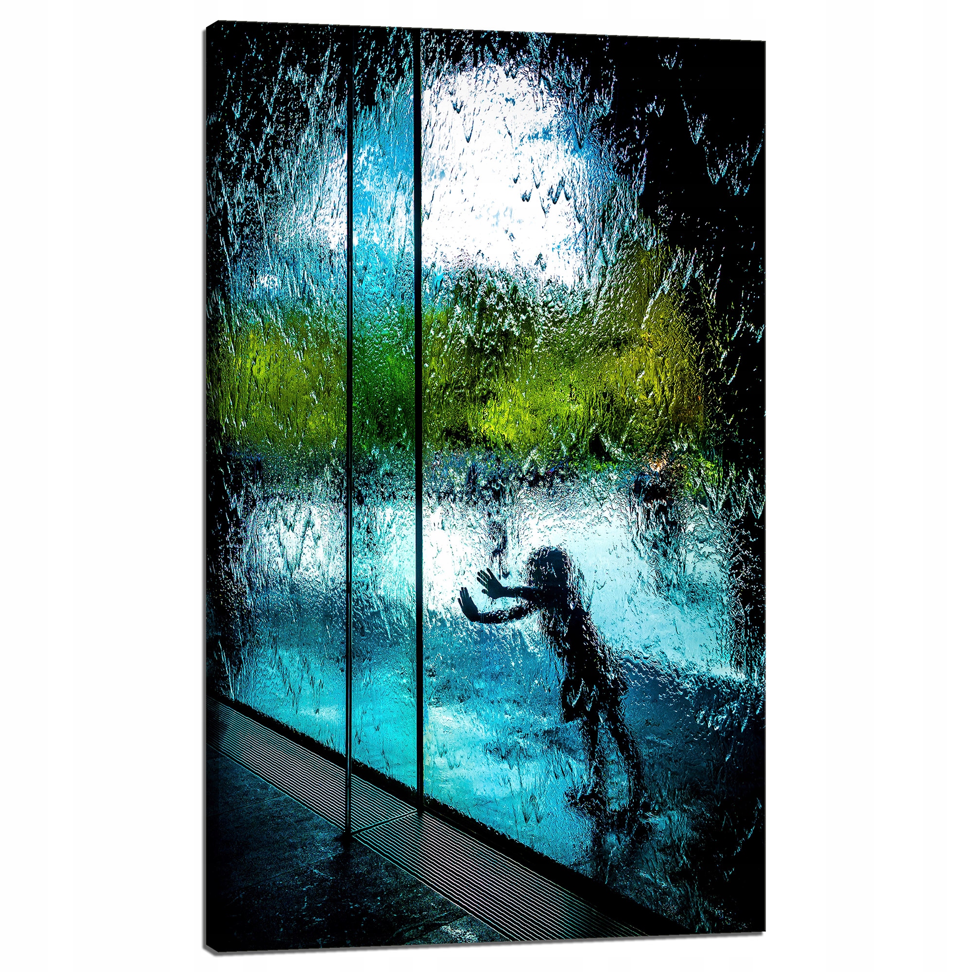 Obraz na plátně Lidé Vodní clona 60x100 cm