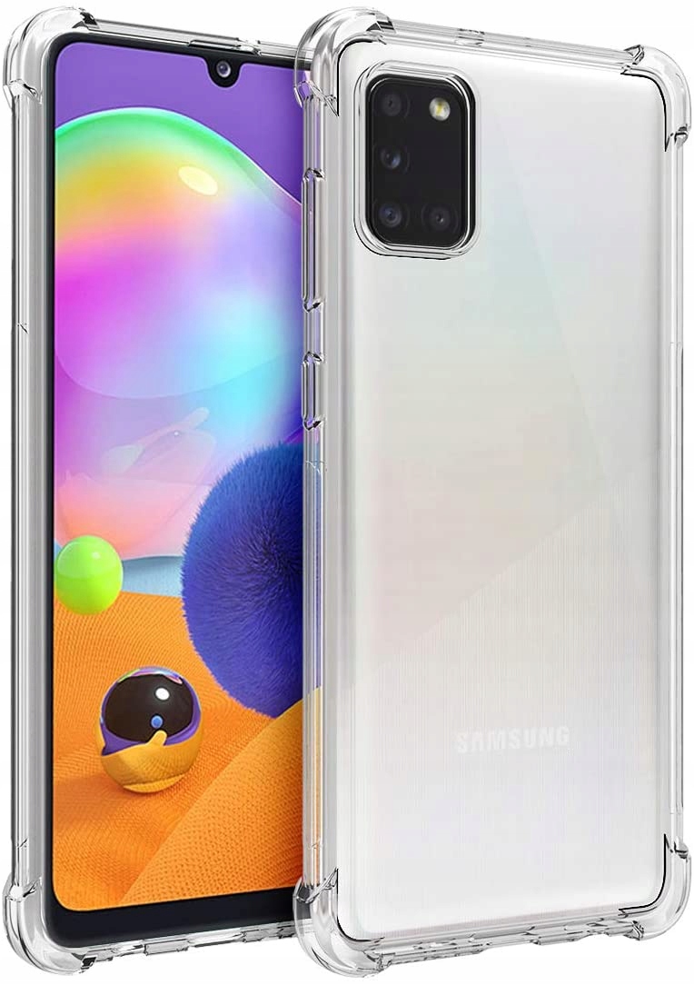 

Etui Pancerne bezbarwne do Samsung Galaxy A31