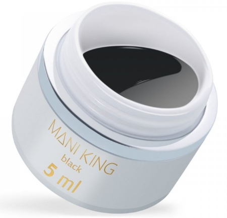

Paint Żel do Zdobień Paznokci Mani King Czarny 5ml