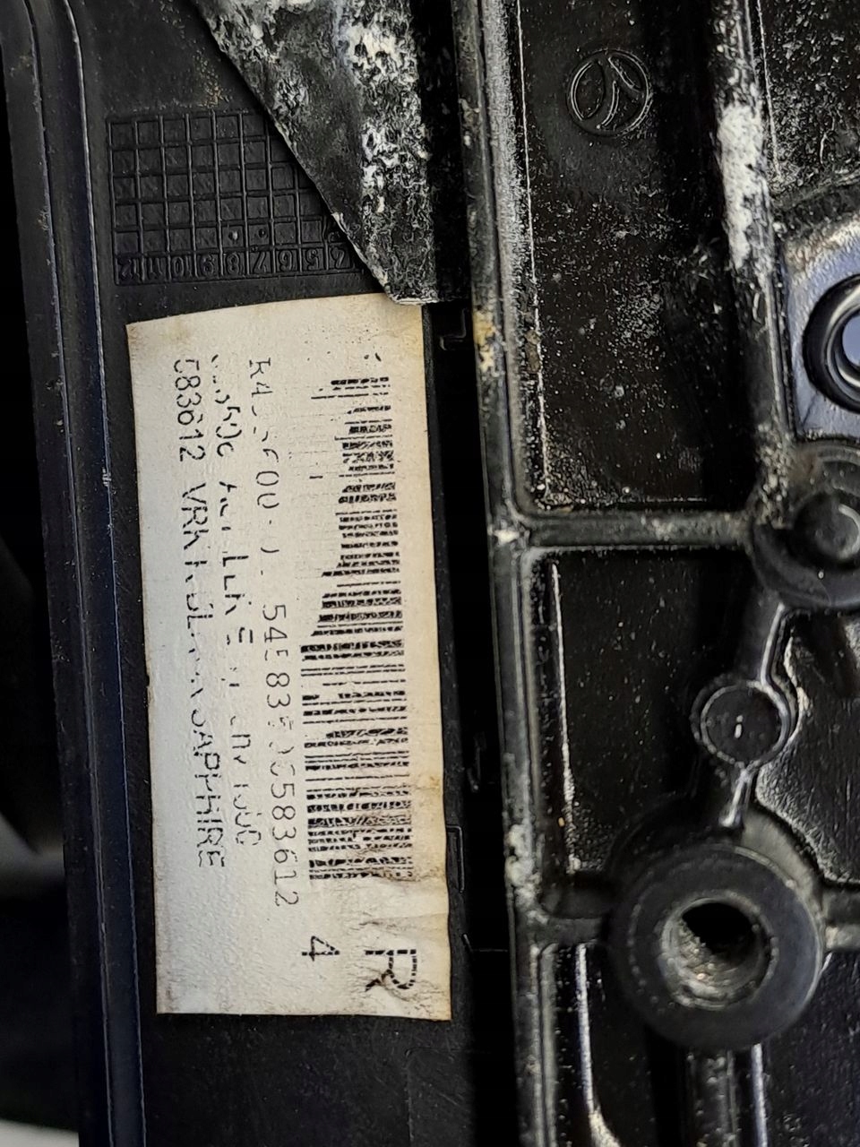 mirror right 5pin Z20R Opel Astra J 2,0 CDTI