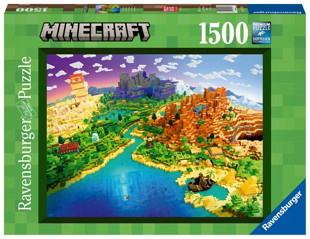 

Ravensburger Puzzle World of Minecraft 1500 el.