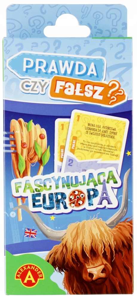 Gra planszowa Pawda czy fałsz? Fascynująca Europa Alexander M