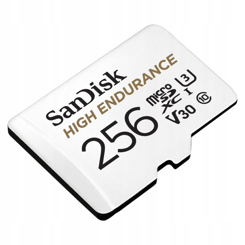 High Endurance microSDXC 256GB V30 z adapterem (re Kod producenta SDSQQNR-256G-GN6IA
