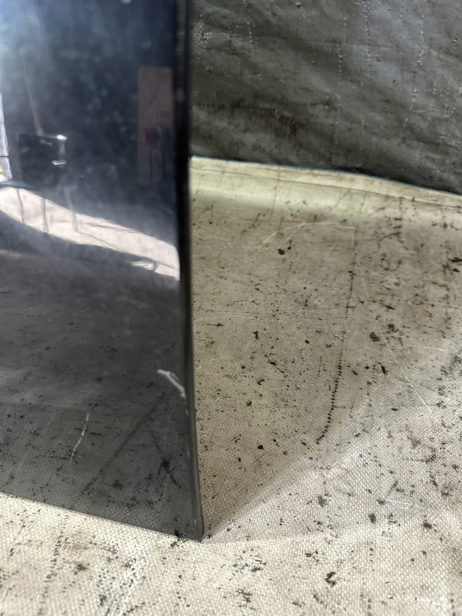 door left SMART FOR FOUR 454 black,